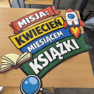 AKCJA! KWIECIEŃ MIESIĄCEM KSIĄŻKI
