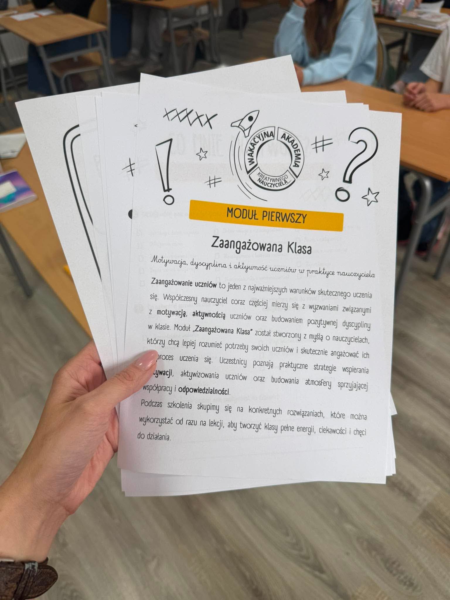 WAKACYJNA AKADEMIA KREATYWNEGO NAUCZYCIELA 2026 - obrazek 9